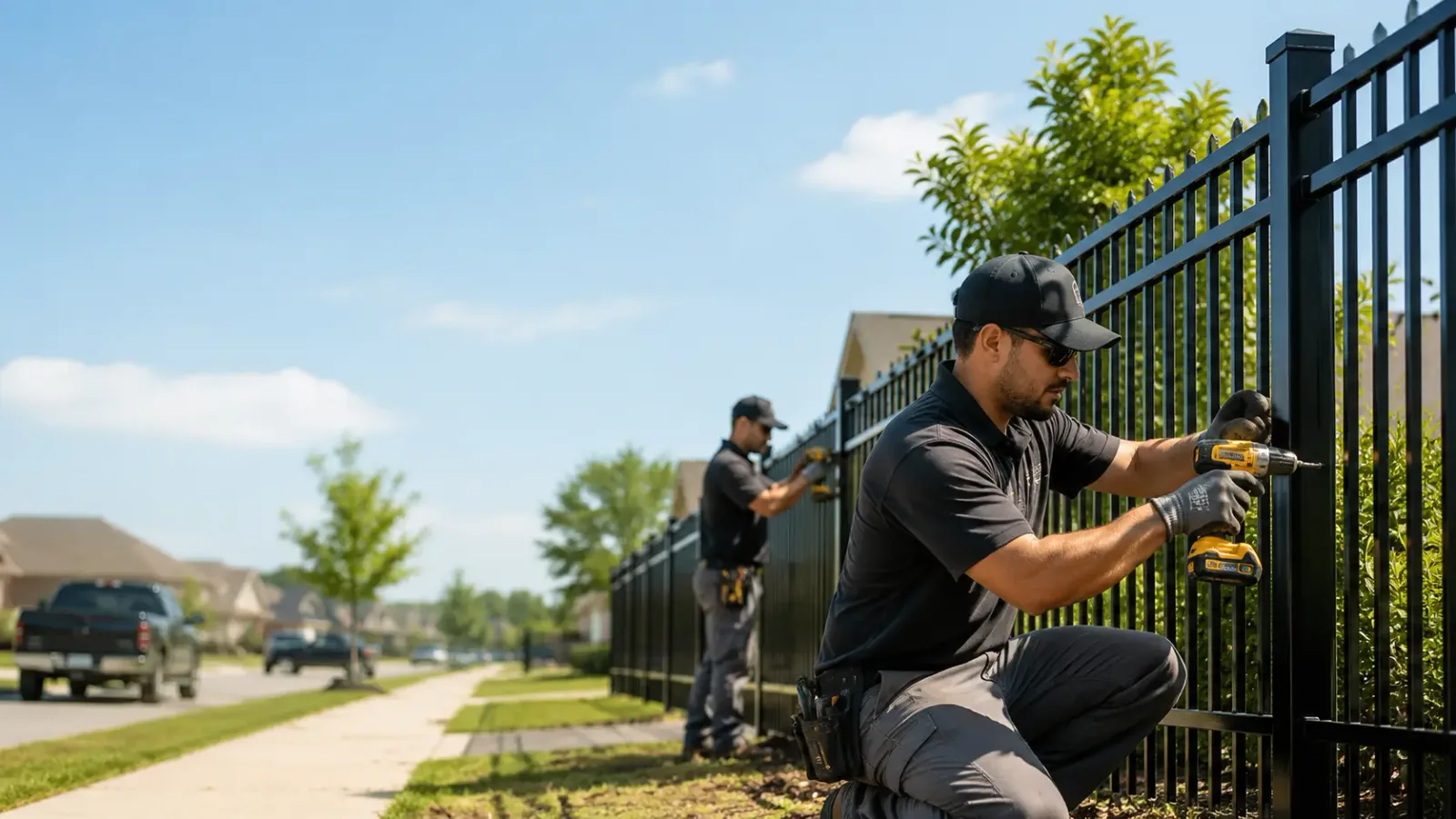 Metal Fence Installation in Perkins, MI